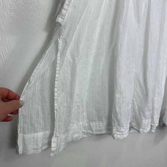 HD In Paris Anthropologie Blair Gauze Empire Babydoll Tunic Top Size 4 - Picture 4 of 11